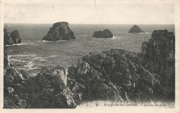 FRANCE - Presqu'île De Crozon - Vue Sur Les Tas De Pois - Carte Postale Ancienne - Crozon