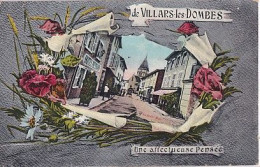 DE VILLARS LES DOMBES           UNE AFFECTUEUSE PENSEE          HOTEL BESSARD - Villars-les-Dombes