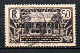 Col41 Colonies AEF Afrique équatoriale N° 10 Oblitéré Cote 3,50  € - Used Stamps