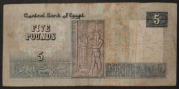 EGYPT 5 POUND 1989 P-59a - Aegypten