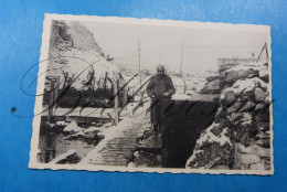 Stuivekenskerke  Grand Garde Sous La Neige . 1915  /1914-1918 - Diksmuide