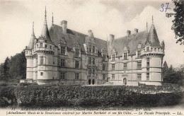 FRANCE - Azay Le Rideau (I Et L) - Château National (Monument Historique) - XVe Siécle - Carte Postale Ancienne - Azay-le-Rideau