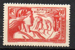 Col41 Colonies AEF Afrique équatoriale N° 31 Neuf X MH Cote 4,00  € - Nuovi