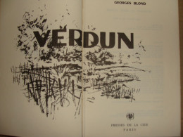 VERDUN De Georges BLOND - Guerre 1914-18