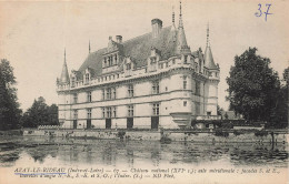 FRANCE - Azay Le Rideau (Indre Et Loire) - Château National (XVIe S) - Aie Méridionale - Carte Postale Ancienne - Azay-le-Rideau