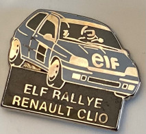 Pin S ELF RALLYE RENAULT CLIO - Renault