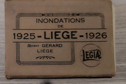 Carnet De Carte Complet - Belgique - Inondations De Liège 1925-1926 - Legia -  Cartes Postales Anciennes - Altri & Non Classificati