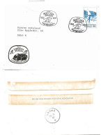 Norway 1980 Special Cover  Raid Norvegia Svezia, With Skier In Cancellation  And Stamp, Mi 792  Cover - Briefe U. Dokumente