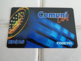 Dominicana Phonecard - Dominicaanse Republiek