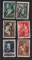 Belgique 1944 80èanniversaire De La Fondation De La  Croix Rouge COB 647-652 (complet) Oblitérés - Oblitérés