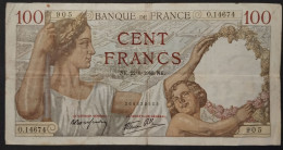 FRANCE - 100 Francs Sully - 22-8-1940 - 100 F 1939-1942 ''Sully''