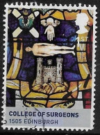 GROSBRITANNIEN GRANDE BRETAGNE GB 2010 FROM M/S THE AGE OG STEWART: COLLEGE OF SURGEONS 1505 EDINBURGH 1ST SG MS3053 - Used Stamps