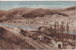 FRANCE -  BESSEGES Vue Generale Prise Du Cote De La Gare - VG Railway View Etc - Good Postmark - Bessèges