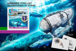 2024-02 - SIERRA LEONE- SUBMARINE TITAN           1V  MNH** - Duikboten