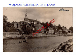 WOLMAR-VALMIERA-1918-CARTE PHOTO Allemande-GUERRE 14-18-1 WK-Militaria-LETTLAND-Feldpost- - Lettonie