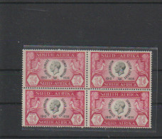 Zuid Afrika MNH Mi 97/98 Block Off 4 - Used Stamps