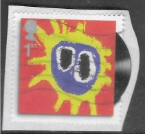 GROSBRITANNIEN GRANDE BRETAGNE GB 2010 CLASSIC ALBUM COVERS S/A:PRIMAL SCREAM USED PAPER SG 3007 SC 2742 MI 2849 YT 3233 - Used Stamps