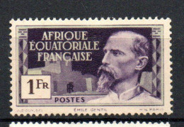 Col41 Colonies AEF Afrique équatoriale N° 51 Neuf X MH Cote 3,00 € - Ongebruikt