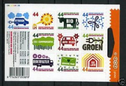 Nederland NVPH 2550-59 Vaa2550-59 Vel Denk Groen Doe Groen 2009 MNH Postfris Derde Druk - Altri & Non Classificati