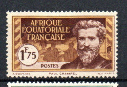 Col41 Colonies AEF Afrique équatoriale N° 55 Neuf X MH Cote 3,00 € - Neufs