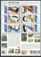 Nederland NVPH 2967-72 V2967-72b Vel Grenzeloos Nederland Indonesie 2012 Postfris MNH Netherlands Relationship Indonesia - Nuevos