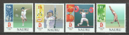 Nauru 2008 Mi 679-682 MNH SUMMER OLYMPICS BEIJING 2008 - Ete 2008: Pékin