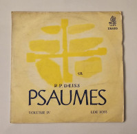 33T 1/3 R.P. DEISS PSAUMES Volume IV - Canti Gospel E Religiosi