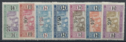 Sénégal N°95 à 101 Neuf* - (F2169) - Unused Stamps