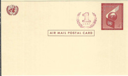 NATIONS UNIES New York Ca.1959: CP Entier De 5c Neuve - Storia Postale