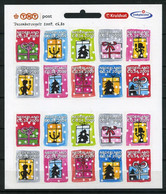 Nederland NVPH 2684-93 V2684-93 Vel Decemberpostzegels Logo Kruidvat Trekpleister 2009 MNH Postfris Christmas - Otros & Sin Clasificación