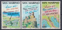 SAN MARINO 1435-1437,unused (**) - Unused Stamps