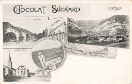 Cacao Suchard Fleurier Buttes La Côte-Aux Fées  Publicité Chocolat - Fleurier