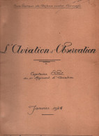 CONFERENCE SUR AVIATION D OBSERVATION COURS PRATIQUE DEFENSE CONTRE AERONEFS DCA - Aviación