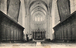 PONTIGNY - L'Abbaye, La Nef Et Le Choeur - - Pontigny