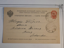 DJ 16 RUSSIE   BELLE  CARTE  ENTIER 1911   A  LA SUEDE   SUEDE +AFFRANCH. INTERESSANT++ - Stamped Stationery