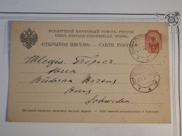 DJ 16 RUSSIE   BELLE  CARTE  ENTIER 1911   A  LA SUEDE   SUEDE +AFFRANCH. INTERESSANT++ - Enteros Postales