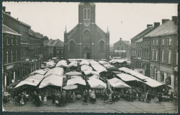 GILLY - PLACE DE HAIES ET MARCHE - CPSM - Charleroi