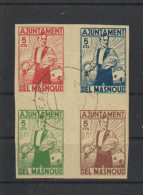 Guerra Civil GG 0531 (o) El Masnou. Ajuntament - Spanish Civil War Labels