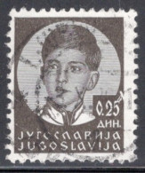 Yugoslavia 1935 Single Stamp For King Peter II In Fine Used. - Usados