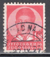 Yugoslavia 1935 Single Stamp For King Peter II In Fine Used. - Oblitérés
