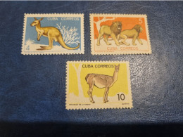 CUBA  NEUF  1964   ZOOLOGICO  DE  LA  HABANA  //  PARFAIT  ETAT  // Sans Gomme - Unused Stamps