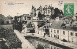 FRANCE - Loches - Vue D'ensemble De La Ville Haute - Carte Postale Ancienne - Loches