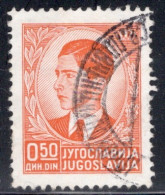 Yugoslavia 1939 Single Stamp For King Peter II In Fine Used. - Gebraucht