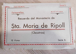 Carnet De Cartes Complet - Espagne - Recuerdo Del Monasterio De Sta. Maria De Ripoll  - Cartes Postales - Altri & Non Classificati