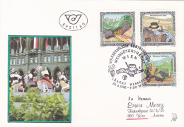 VEINHUTERTRACHT- WIEN     THEATER  FDC   COVERS 1995  AUSTRIA - FDC