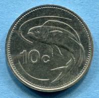 MALTA - 10 Cents 1986 - KM# 76 * Ref. 0070 - Malte