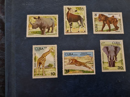 CUBA  NEUF  1978   PARQUE  ZOOLOGICO  DE  LA  HABANA  //  PARFAIT  ETAT  //  Sans   Gomme - Nuevos