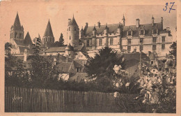 FRANCE - La Douche France - Châteaux De La Loire - De Loches - Vue Générale  - Carte Postale Ancienne - Loches