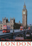 - LONDON . The Houses Of Parliament - BIG BEN AND BUSES - - Houses Of Parliament