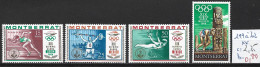 MONTSERRAT 199 à 202 ** Côte 2.35 € - Estate 1968: Messico